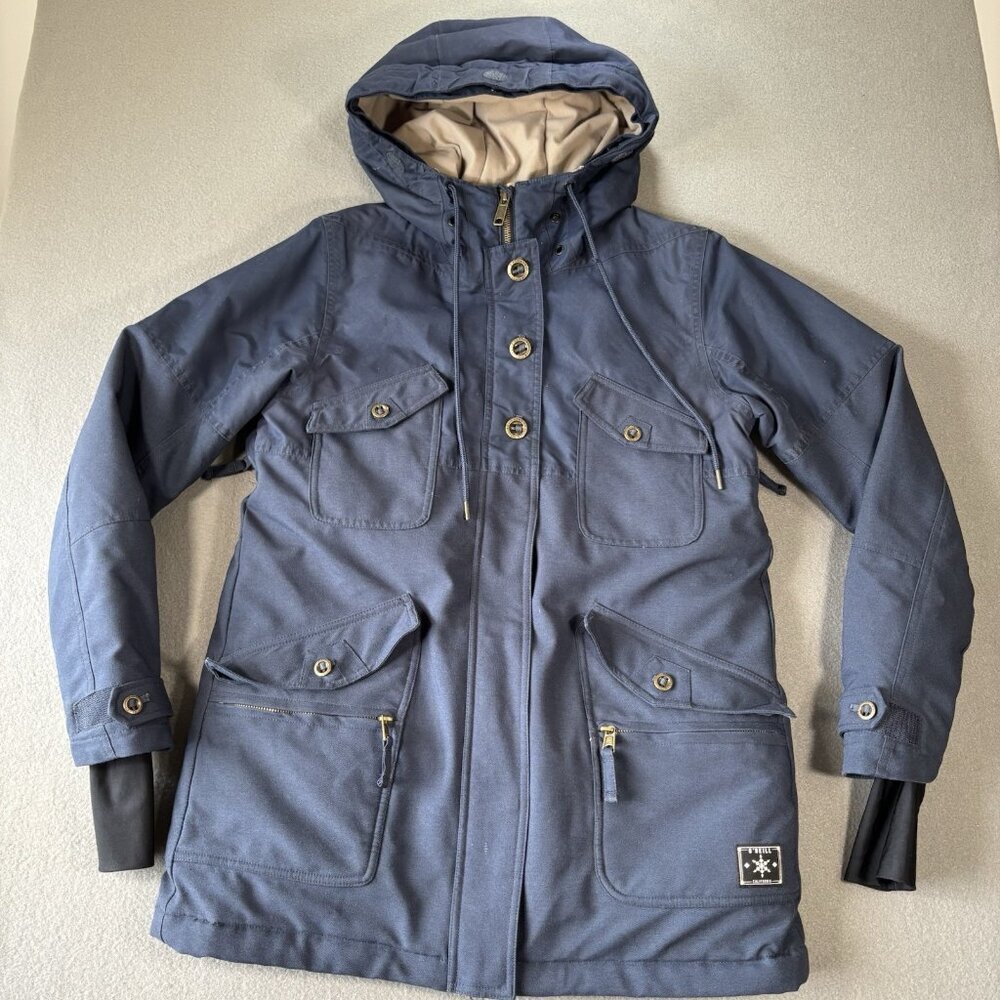 O'Neill Men's Utility Hyperdry 10K Jacket Ski Snow Outerwear Coat Blue Insulated
